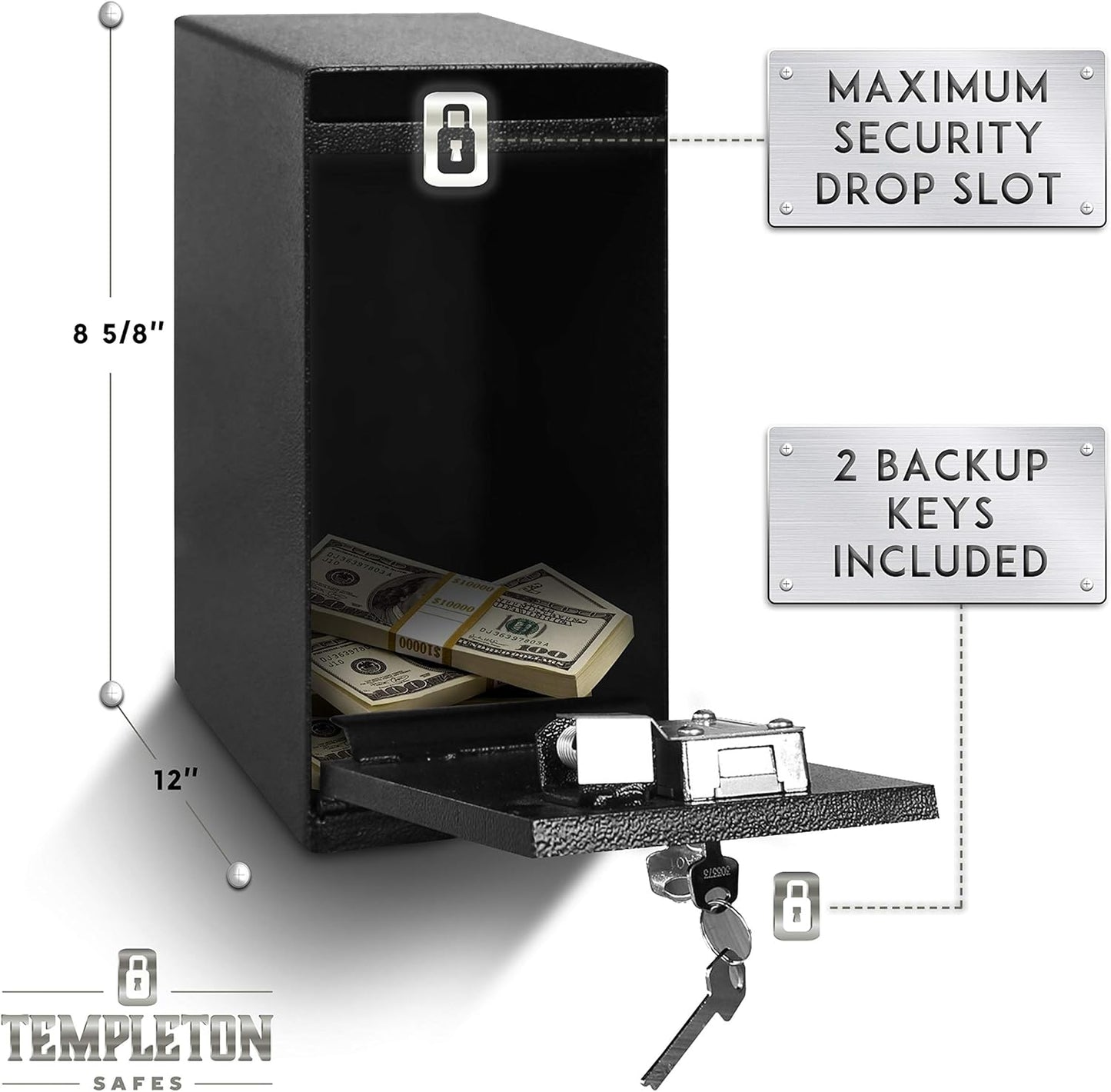 Key Lock Depository Drop Safes (Two - Key)
