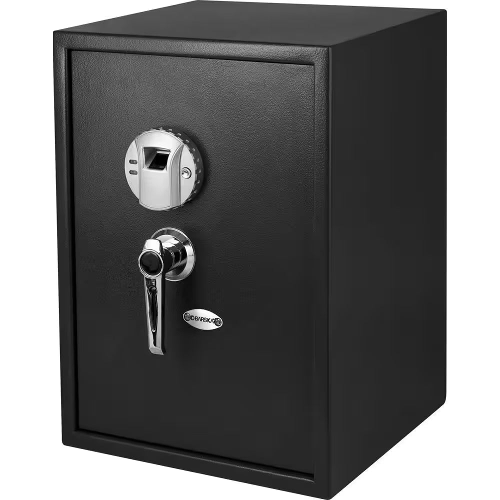 1.45 Cu. Ft. Large Safe with Biometric Lock, Black Matte