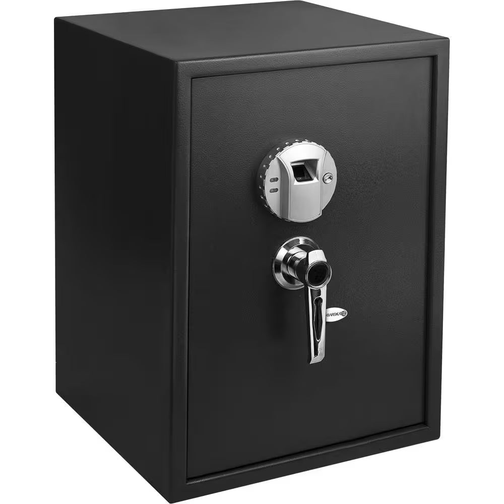 1.45 Cu. Ft. Large Safe with Biometric Lock, Black Matte