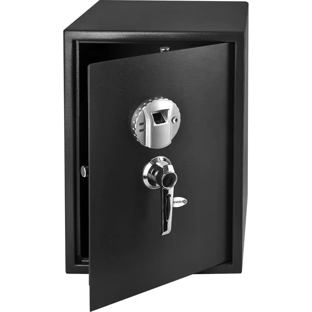 1.45 Cu. Ft. Large Safe with Biometric Lock, Black Matte